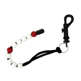 Maxbell 3pcs Golf Stroke Bead Score Counter Golf Accessory Training Aids Black Pink