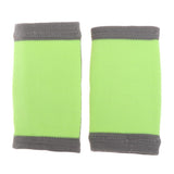 Maxbell 1 Pair Breathable Elastic Wrist Support Protector Guard Brace Gray+Green