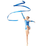 Maxbell Gym Dancing Ribbon Rhythmic Art Gymnastic Streamer Twirling Rod 4mx10cm - Aladdin Shoppers