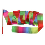 Maxbell Maxbell Gym Dancing Ribbon Rhythmic Art Gymnastic Streamer Twirling Rod  5mx10cm