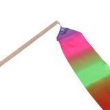 Maxbell Maxbell Gym Dancing Ribbon Rhythmic Art Gymnastic Streamer Twirling Rod  5mx10cm