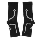 Maxbell 1 Pair Ankle Support Brace Foot Compression Plantar Fasciitis Sock  men L