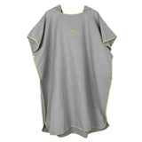 Maxbell Adult Surf Beach Hood Poncho Wetsuit Changing Robe & Changing Mat Gray