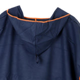 Maxbell Adult Surf Beach Hood Poncho Wetsuit Changing Robe & Changing Mat Navy Blue