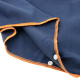 Maxbell Adult Surf Beach Hood Poncho Wetsuit Changing Robe & Changing Mat Navy Blue