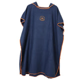Maxbell Adult Surf Beach Hood Poncho Wetsuit Changing Robe & Changing Mat Navy Blue