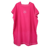 Maxbell Adult Surf Beach Hood Poncho Wetsuit Changing Robe & Changing Mat Rosy