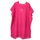 Maxbell Adult Surf Beach Hood Poncho Wetsuit Changing Robe & Changing Mat Rosy