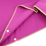 Maxbell Adult Surf Beach Hood Poncho Wetsuit Changing Robe & Changing Mat Purple