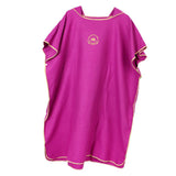 Maxbell Adult Surf Beach Hood Poncho Wetsuit Changing Robe & Changing Mat Purple