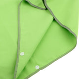 Maxbell Adult Surf Beach Hood Poncho Wetsuit Changing Robe & Changing Mat Green