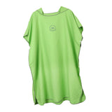 Maxbell Adult Surf Beach Hood Poncho Wetsuit Changing Robe & Changing Mat Green