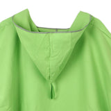 Maxbell Adult Surf Beach Hood Poncho Wetsuit Changing Robe & Changing Mat Green