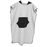 Maxbell Maxbell Surf Beach Poncho Wetsuit Changing Robe & Hood, Pocket, Storage Bag Gray