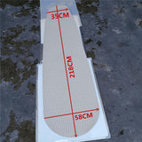 Maxbell EVA Surfing Surfboard Traction Anti-Slip Pad Deck Grip Tail Pad Set Gray