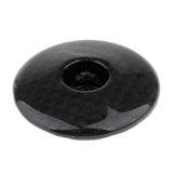 Maxbell Maxbell Carbon Fiber Road Mountain Cycling Bicycle Headset Stem Top Cap 3K Black