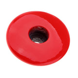 Maxbell Maxbell Carbon Fiber Road Mountain Cycling Bicycle Headset Stem Top Cap Red