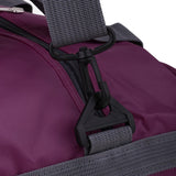 Maxbell Waterproof Yoga Duffel Bag for Ballet Dance Sports Gym Travel Purple   L