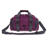 Maxbell Waterproof Yoga Duffel Bag for Ballet Dance Sports Gym Travel Purple   L