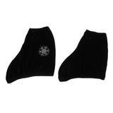 Maxbell Velvet Ice Skate Boot Covers Guard Protector for Figure Skating Black M - Aladdin Shoppers