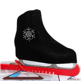 Maxbell Velvet Ice Skate Boot Covers Guard Protector for Figure Skating Black M - Aladdin Shoppers