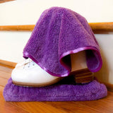 Maxbell Maxbell Microfiber Skate Wipe Care Cleaning Cloth Quick drying Clean Towel Purple