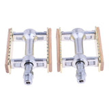 Maxbell Maxbell Vintage Aluminium Wood Fixed Bike Pedal Bearing Flat-Platform Pedals Gold