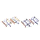Maxbell Maxbell Vintage Aluminium Wood Fixed Bike Pedal Bearing Flat-Platform Pedals Gold