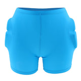 Maxbell Maxbell 3D Protection Hip EVA Paded Short Pants Protective Gear Guard Blue   XL