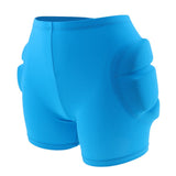 Maxbell Maxbell 3D Protection Hip EVA Paded Short Pants Protective Gear Guard Blue   XL