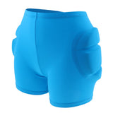 Maxbell Maxbell 3D Protection Hip EVA Paded Short Pants Protective Gear Guard Blue   XL