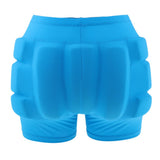 Maxbell Maxbell 3D Protection Hip EVA Paded Short Pants Protective Gear Guard Blue   XL