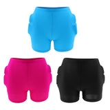 Maxbell Maxbell 3D Protection Hip EVA Paded Short Pants Protective Gear Guard Blue   XL