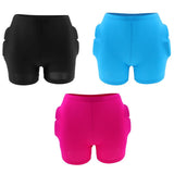 Maxbell Maxbell 3D Protection Hip EVA Paded Short Pants Protective Gear Guard Blue   XL