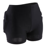 Maxbell 3D Protection Hip EVA Paded Short Pants Protective Gear Guard Black L - Aladdin Shoppers