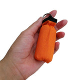 Maxbell 10 Pieces Cylinder Floating Keyring for Marine Boat Yacht Sailing Orange