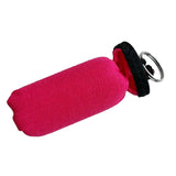 Maxbell 10 Pieces Cylinder Floating Keyring for Marine Boat Yacht Sailing Rosy