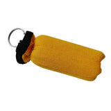 Maxbell 10 Pieces Cylinder Floating Keyring for Marine Boat Yacht Sailing Yellow