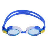 Maxbell Maxbell Silicone Unisex Kids Child Anti-Fog Swimming Goggles Glasses Blue White