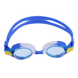 Maxbell Maxbell Silicone Unisex Kids Child Anti-Fog Swimming Goggles Glasses Blue White