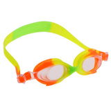 Maxbell Silicone Unisex Kids Child Anti-Fog Swimming Goggles Glasses Yellow Orange - Aladdin Shoppers