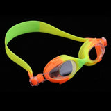 Maxbell Silicone Unisex Kids Child Anti-Fog Swimming Goggles Glasses Yellow Orange - Aladdin Shoppers