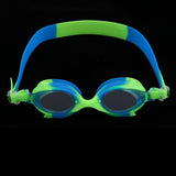 Maxbell Silicone Unisex Kids Child Anti-Fog Swimming Goggles Glasses Blue Green - Aladdin Shoppers