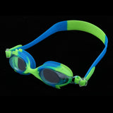 Maxbell Silicone Unisex Kids Child Anti-Fog Swimming Goggles Glasses Blue Green - Aladdin Shoppers