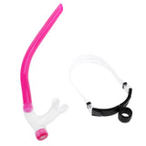 Maxbell Maxbell Scuba Diving Swimming Adjust Center Snorkel Set Breathing Tube Gear Rose Red