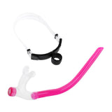 Maxbell Maxbell Scuba Diving Swimming Adjust Center Snorkel Set Breathing Tube Gear Rose Red