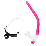 Maxbell Maxbell Scuba Diving Swimming Adjust Center Snorkel Set Breathing Tube Gear Rose Red