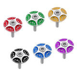 Maxbell Maxbell MTB Mountain Road Bike Bicycle Aluminum Alloy Headset Stem Top Cap Black