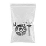 Maxbell Maxbell MTB Mountain Road Bike Bicycle Aluminum Alloy Headset Stem Top Cap Black