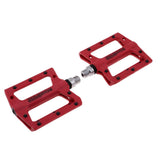 Maxbell 1 Pair Bicycle Bike Pedals Sealed Bearing Pedal Polyamide Pedal Red - Aladdin Shoppers